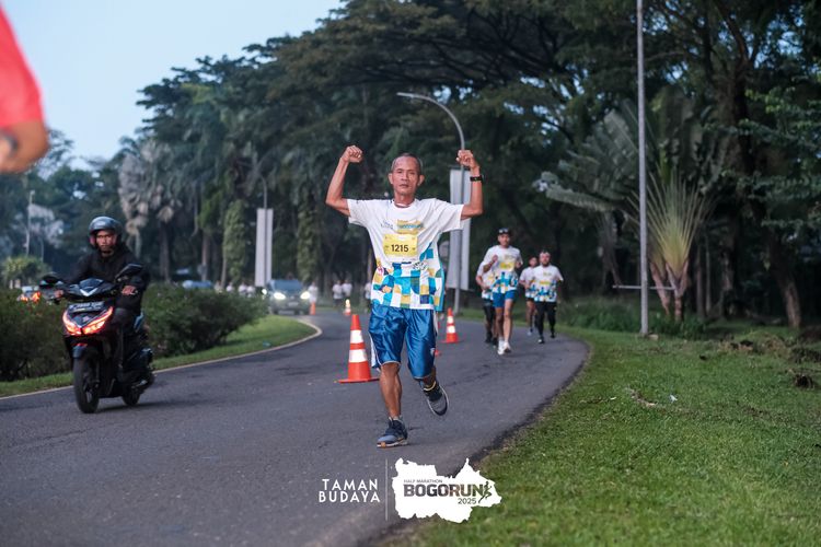 Race photo from Taman Budaya x BOGORUN 2025