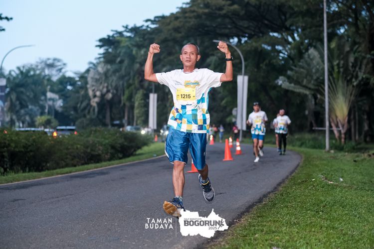 Race photo from Taman Budaya x BOGORUN 2025