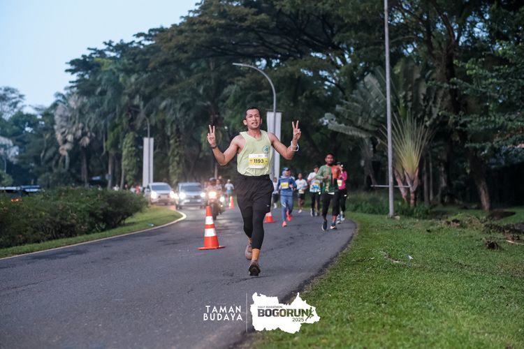 Race photo from Taman Budaya x BOGORUN 2025