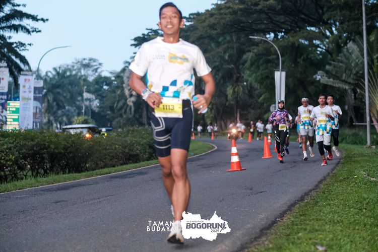 Race photo from Taman Budaya x BOGORUN 2025