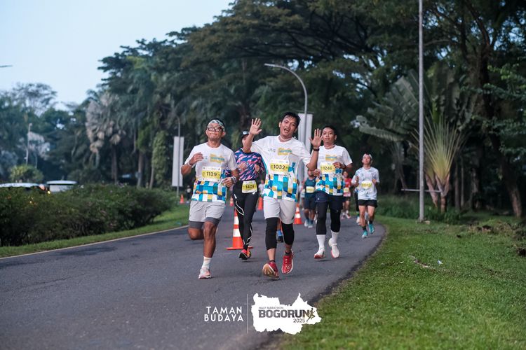 Race photo from Taman Budaya x BOGORUN 2025