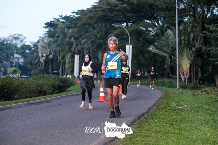 Race photo from Taman Budaya x BOGORUN 2025