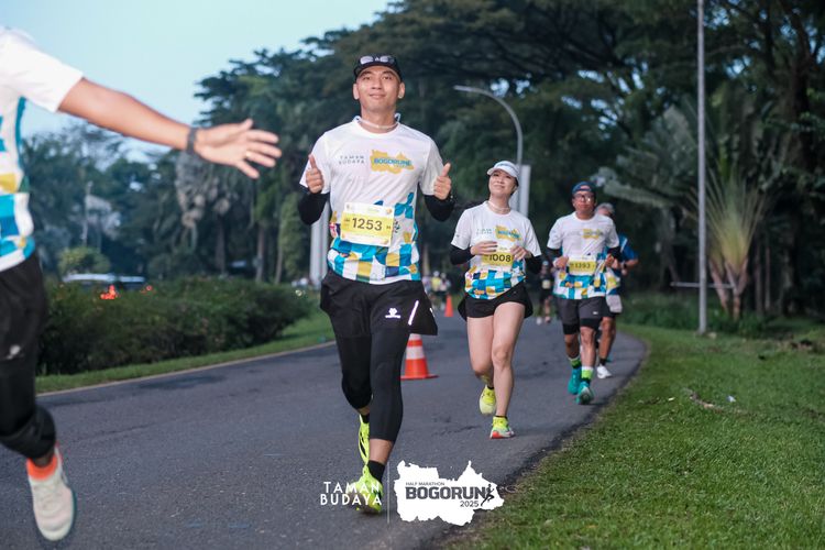 Race photo from Taman Budaya x BOGORUN 2025