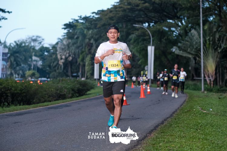 Race photo from Taman Budaya x BOGORUN 2025