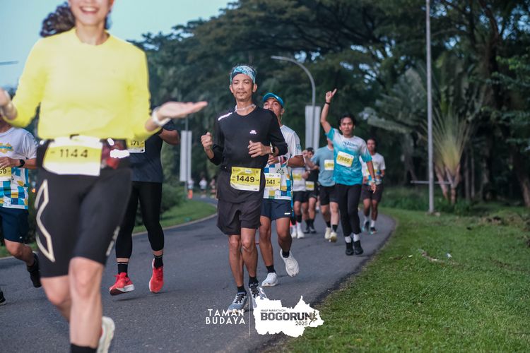 Race photo from Taman Budaya x BOGORUN 2025