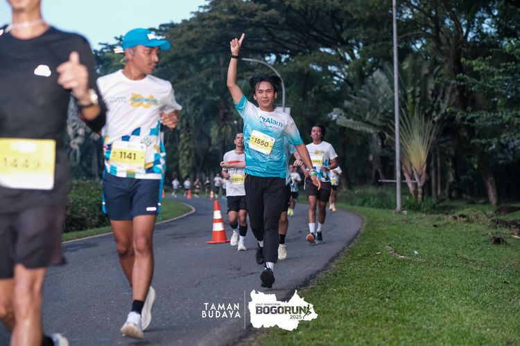 Race photo from Taman Budaya x BOGORUN 2025