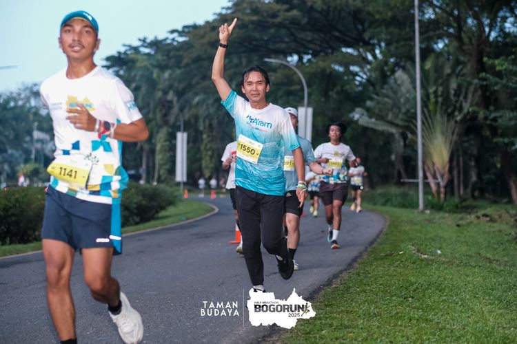 Race photo from Taman Budaya x BOGORUN 2025