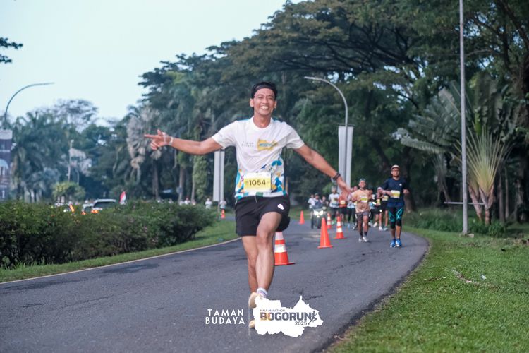 Race photo from Taman Budaya x BOGORUN 2025