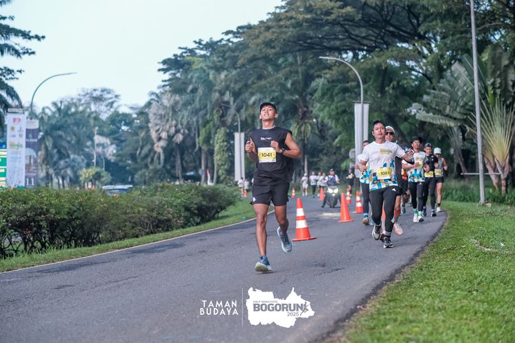 Race photo from Taman Budaya x BOGORUN 2025