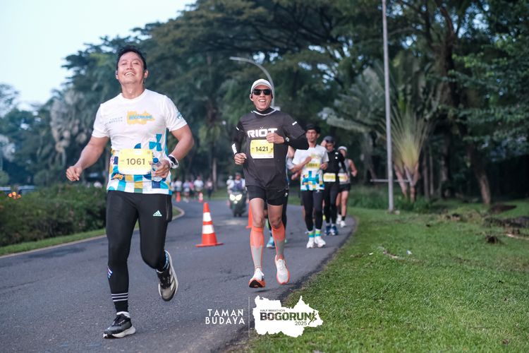 Race photo from Taman Budaya x BOGORUN 2025