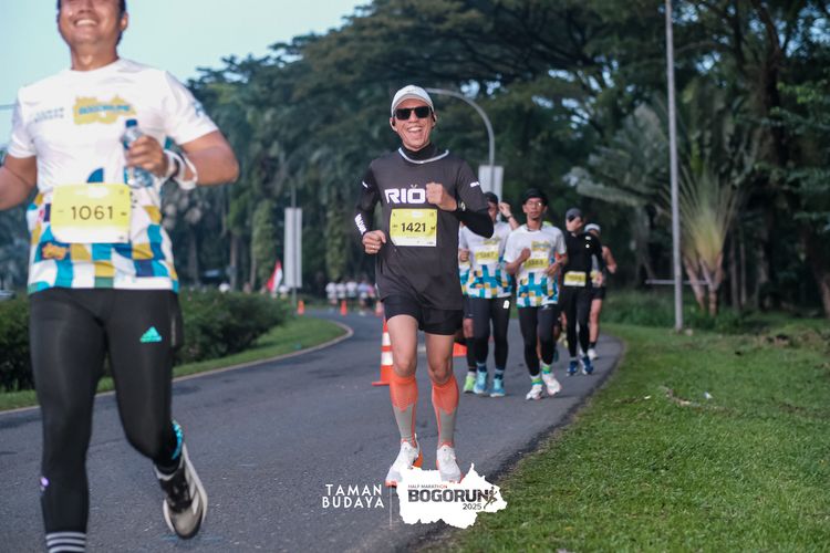 Race photo from Taman Budaya x BOGORUN 2025