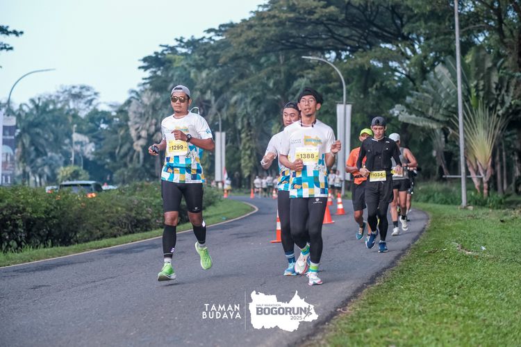 Race photo from Taman Budaya x BOGORUN 2025
