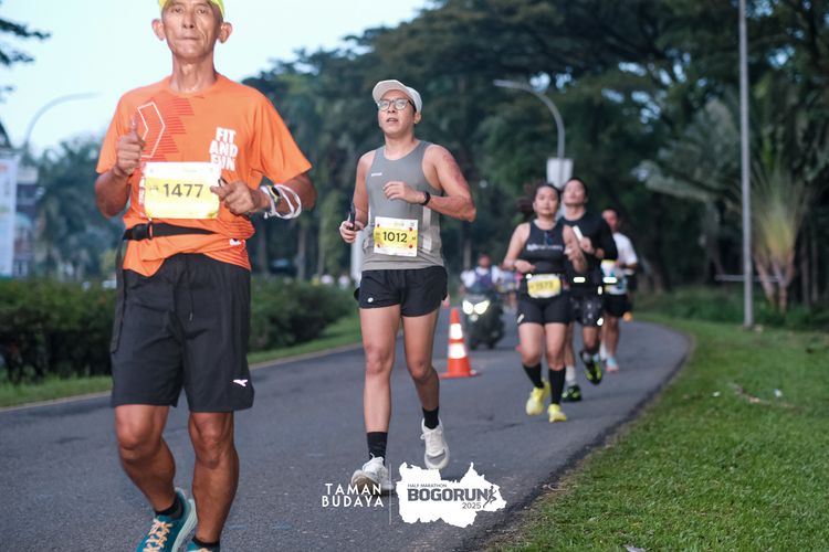 Race photo from Taman Budaya x BOGORUN 2025