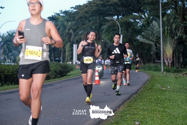 Race photo from Taman Budaya x BOGORUN 2025