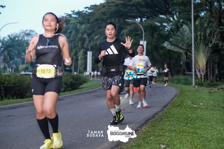 Race photo from Taman Budaya x BOGORUN 2025