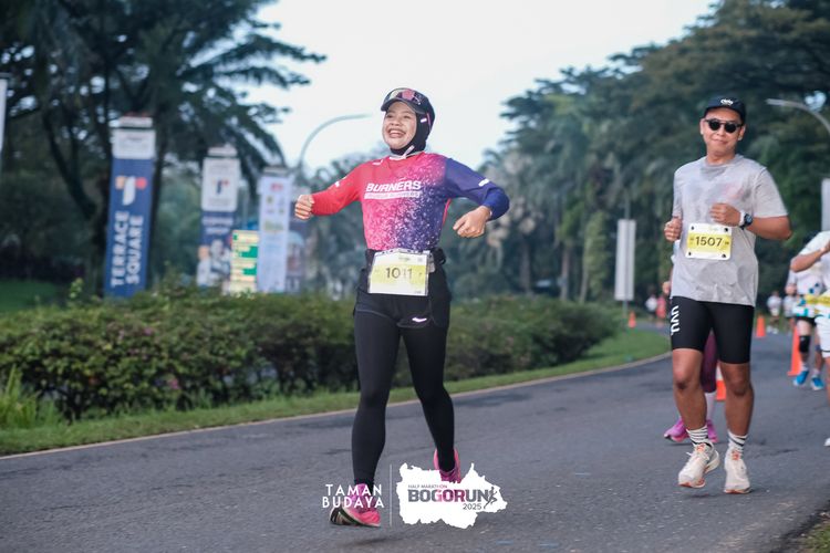Race photo from Taman Budaya x BOGORUN 2025