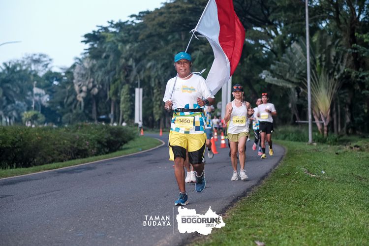 Race photo from Taman Budaya x BOGORUN 2025