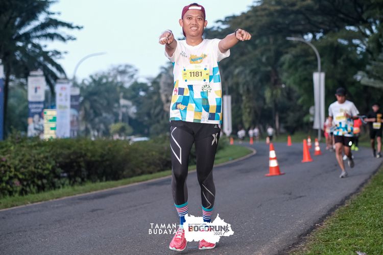 Race photo from Taman Budaya x BOGORUN 2025