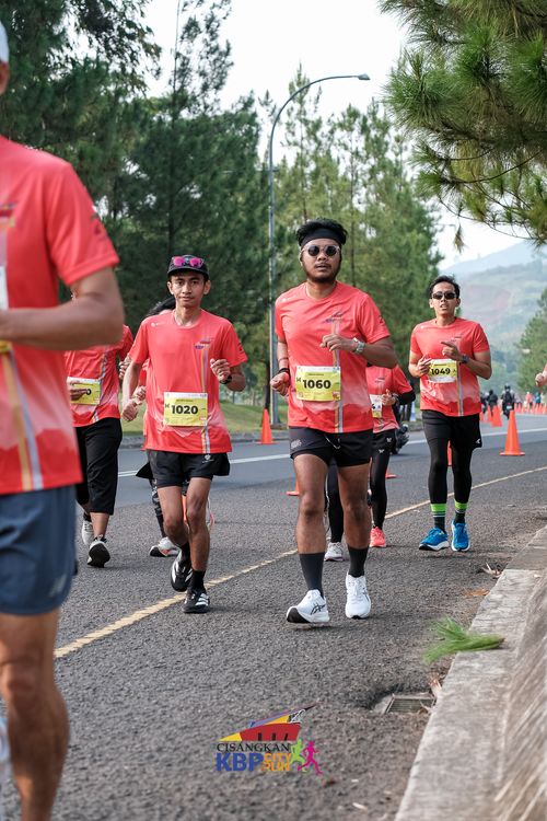 Race photo from CISANGKAN KBP CITY RUN 2025