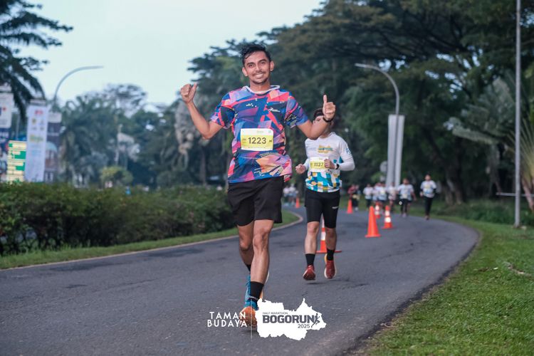 Race photo from Taman Budaya x BOGORUN 2025