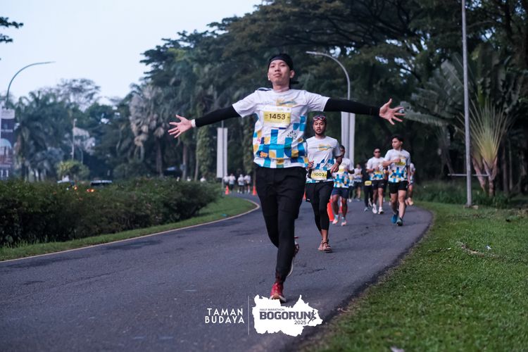Race photo from Taman Budaya x BOGORUN 2025