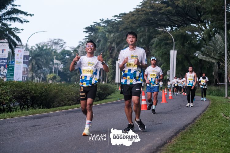 Race photo from Taman Budaya x BOGORUN 2025