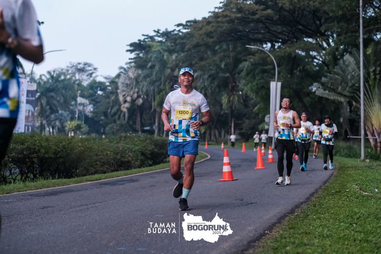 Race photo from Taman Budaya x BOGORUN 2025