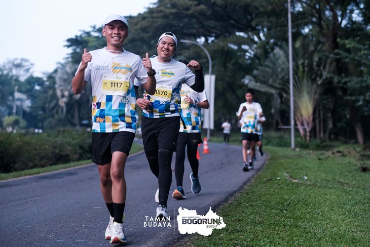 Race photo from Taman Budaya x BOGORUN 2025