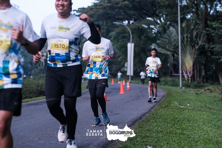 Race photo from Taman Budaya x BOGORUN 2025