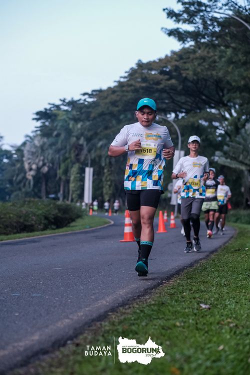 Race photo from Taman Budaya x BOGORUN 2025
