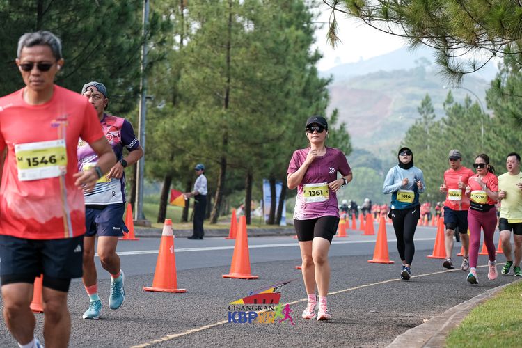 Race photo from CISANGKAN KBP CITY RUN 2025