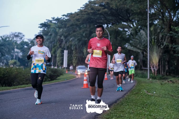 Race photo from Taman Budaya x BOGORUN 2025