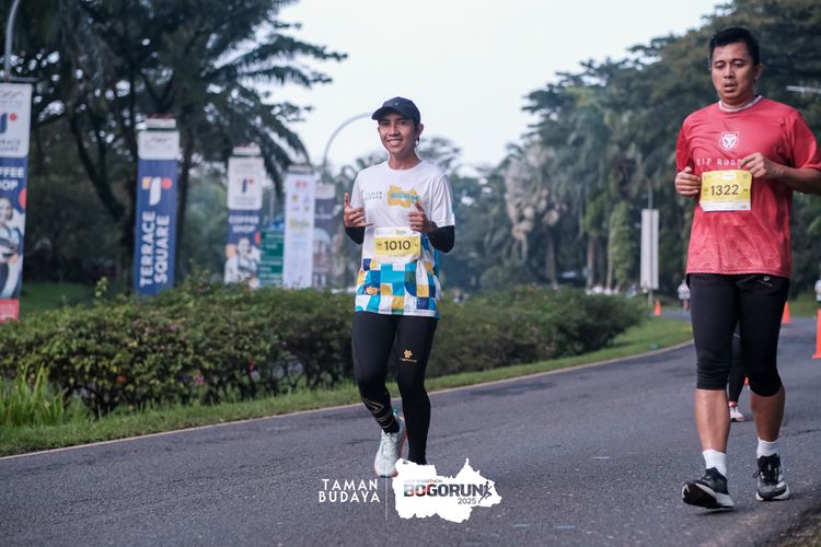 Race photo from Taman Budaya x BOGORUN 2025