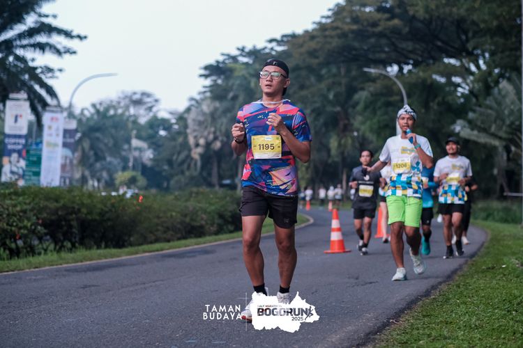 Race photo from Taman Budaya x BOGORUN 2025