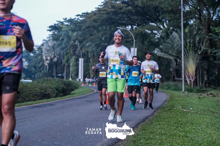 Race photo from Taman Budaya x BOGORUN 2025