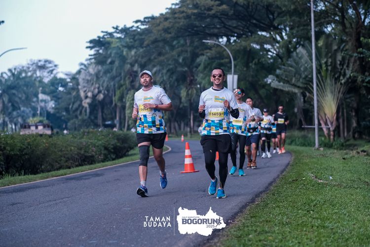 Race photo from Taman Budaya x BOGORUN 2025