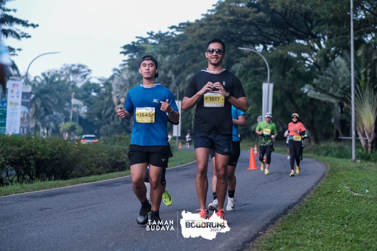 Race photo from Taman Budaya x BOGORUN 2025