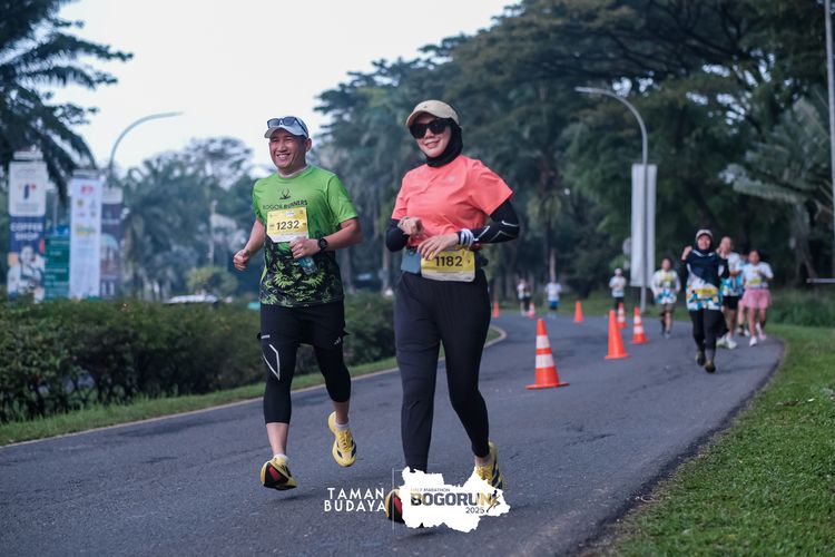 Race photo from Taman Budaya x BOGORUN 2025