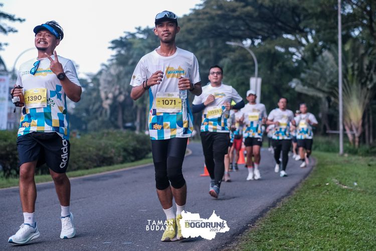 Race photo from Taman Budaya x BOGORUN 2025