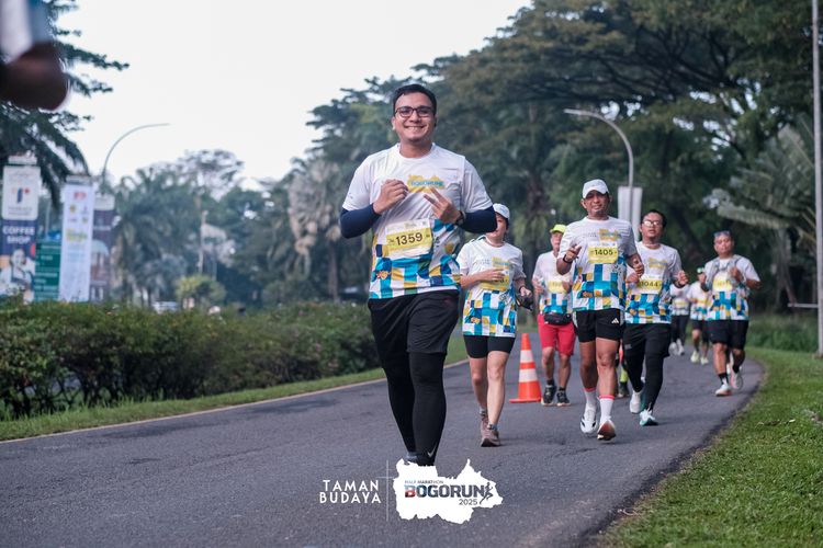 Race photo from Taman Budaya x BOGORUN 2025