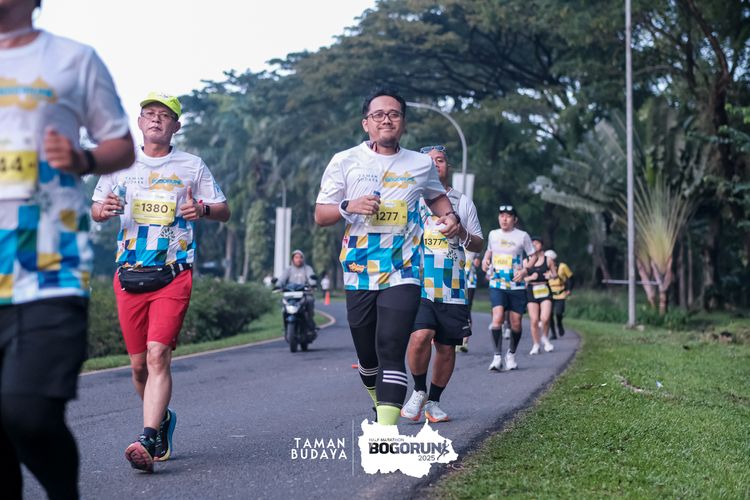 Race photo from Taman Budaya x BOGORUN 2025