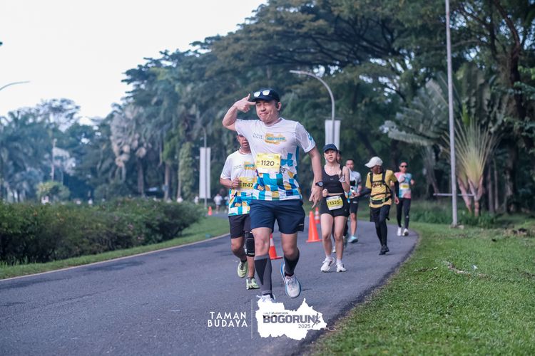 Race photo from Taman Budaya x BOGORUN 2025