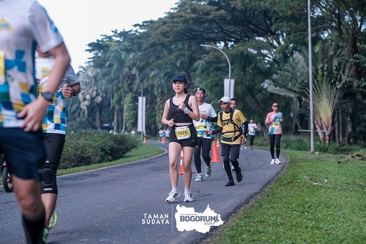 Race photo from Taman Budaya x BOGORUN 2025