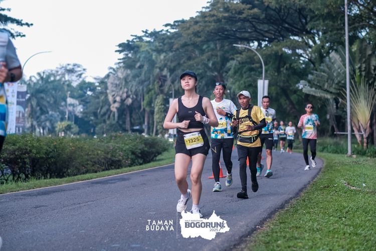 Race photo from Taman Budaya x BOGORUN 2025