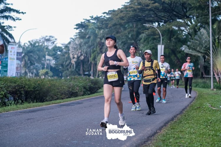 Race photo from Taman Budaya x BOGORUN 2025