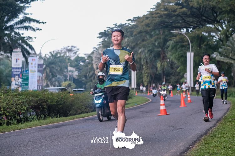 Race photo from Taman Budaya x BOGORUN 2025