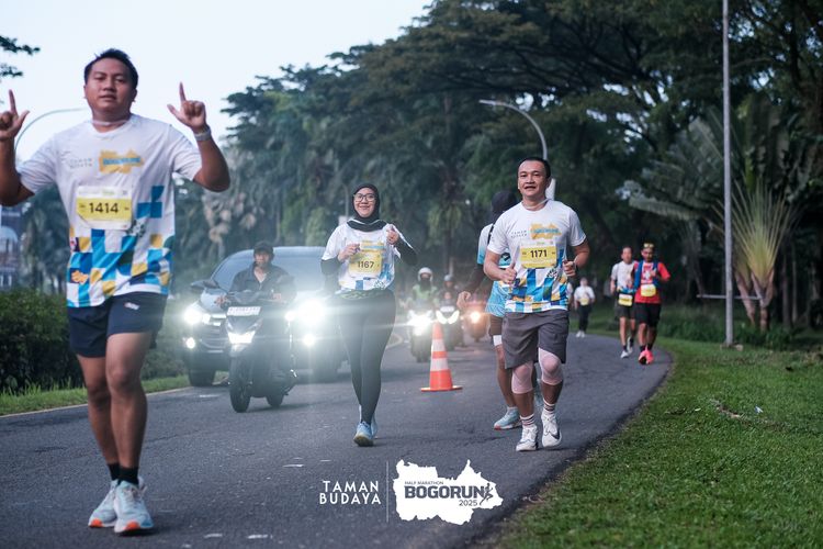 Race photo from Taman Budaya x BOGORUN 2025