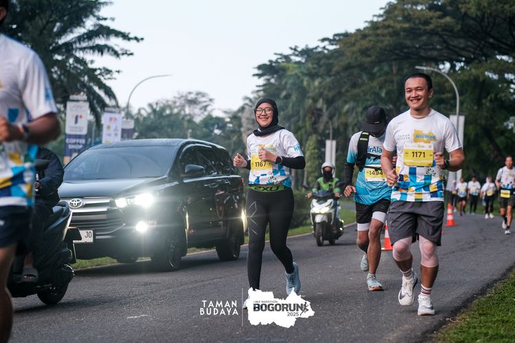 Race photo from Taman Budaya x BOGORUN 2025