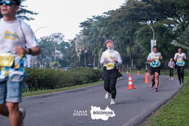 Race photo from Taman Budaya x BOGORUN 2025