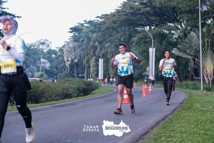 Race photo from Taman Budaya x BOGORUN 2025